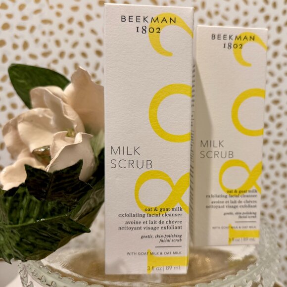 Beekman 1802 Other - (2) Beekman 1802 Milk Scrub Oat & Goat Milk Exfoliating Facial Cleanser - 3 fl